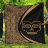 Marquesas Islands Flag Polynesian Premium Quilt  Circle Style  02 J2  Quilt